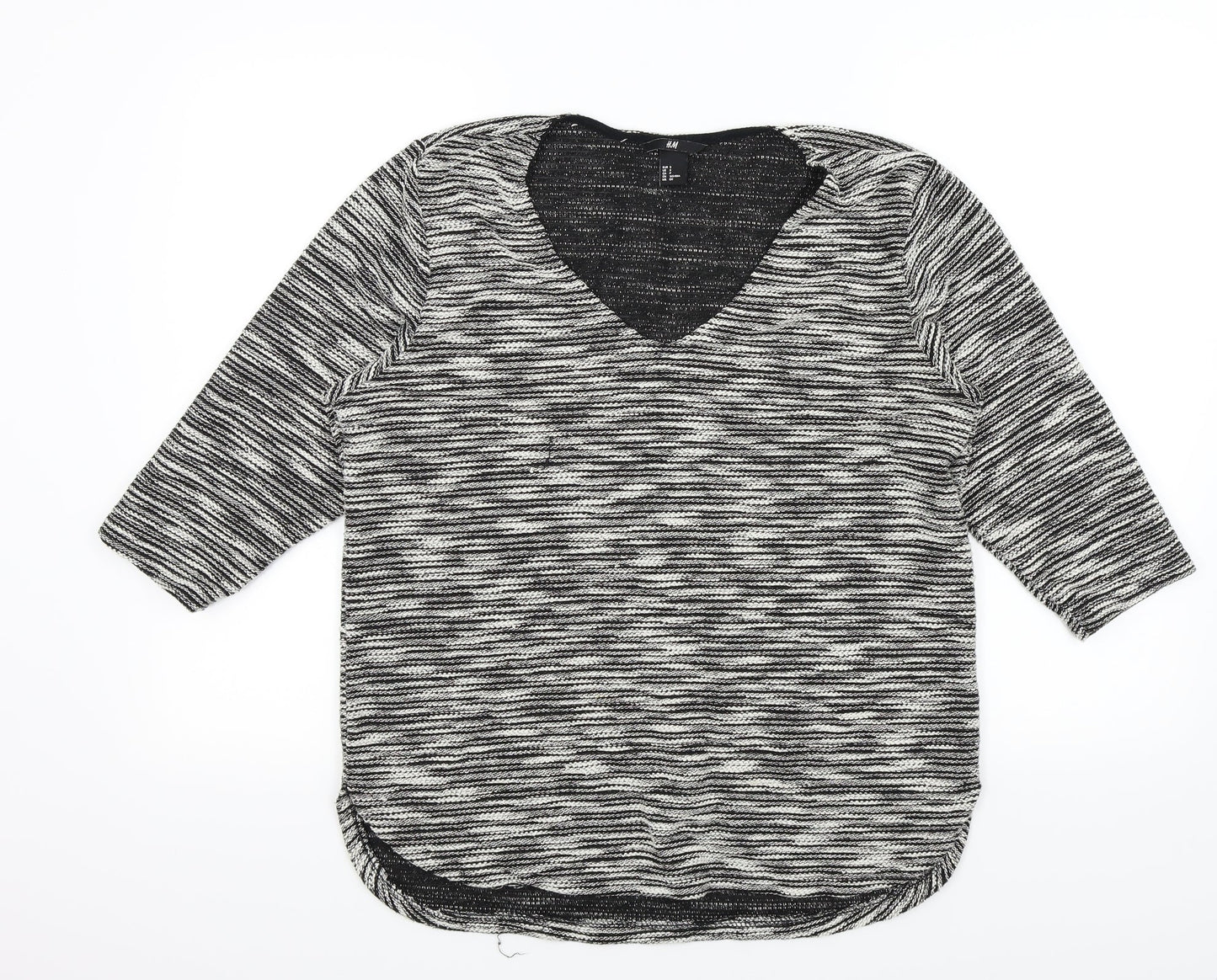 H&M Womens Black   Basic T-Shirt Size S