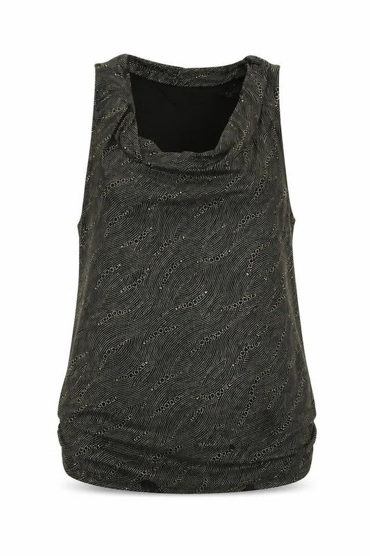 LG collection Womens Gold Colourblock  Basic T-Shirt Size XL