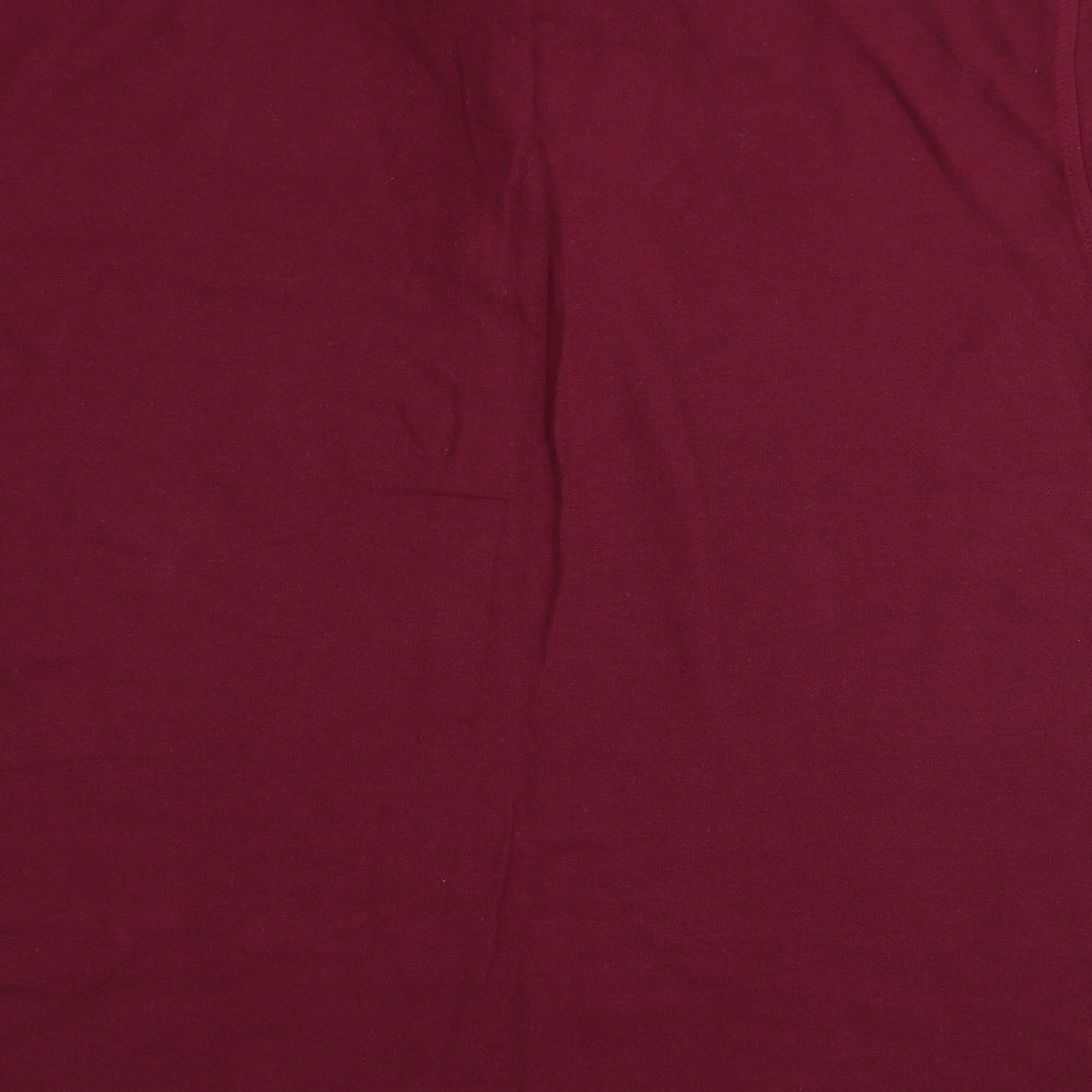 UltraClub Mens Red    Polo Size L