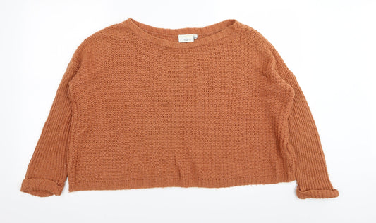 New Look Womens Brown   Pullover Jumper Size 10