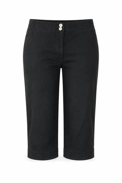 Emreco Womens Black   Capri Trousers Size 12