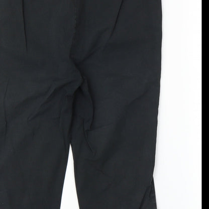 Emreco Womens Black   Capri Trousers Size 12