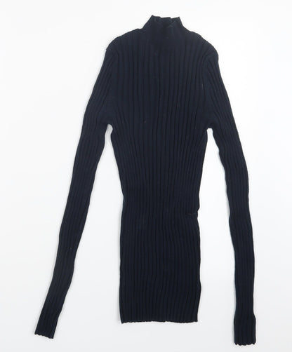 Next Womens Blue  Knit Pullover Jumper Size 10