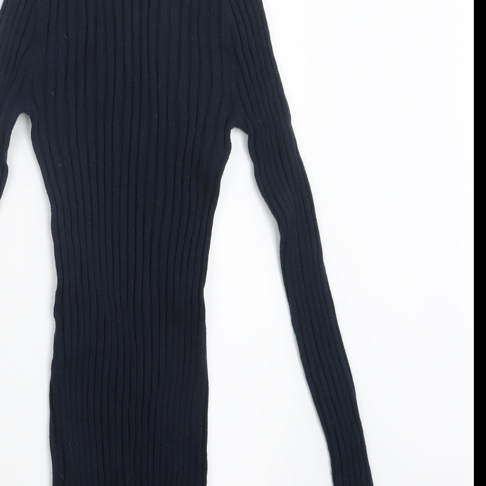 NEXT Womens Blue  Knit Pullover Jumper Size 10