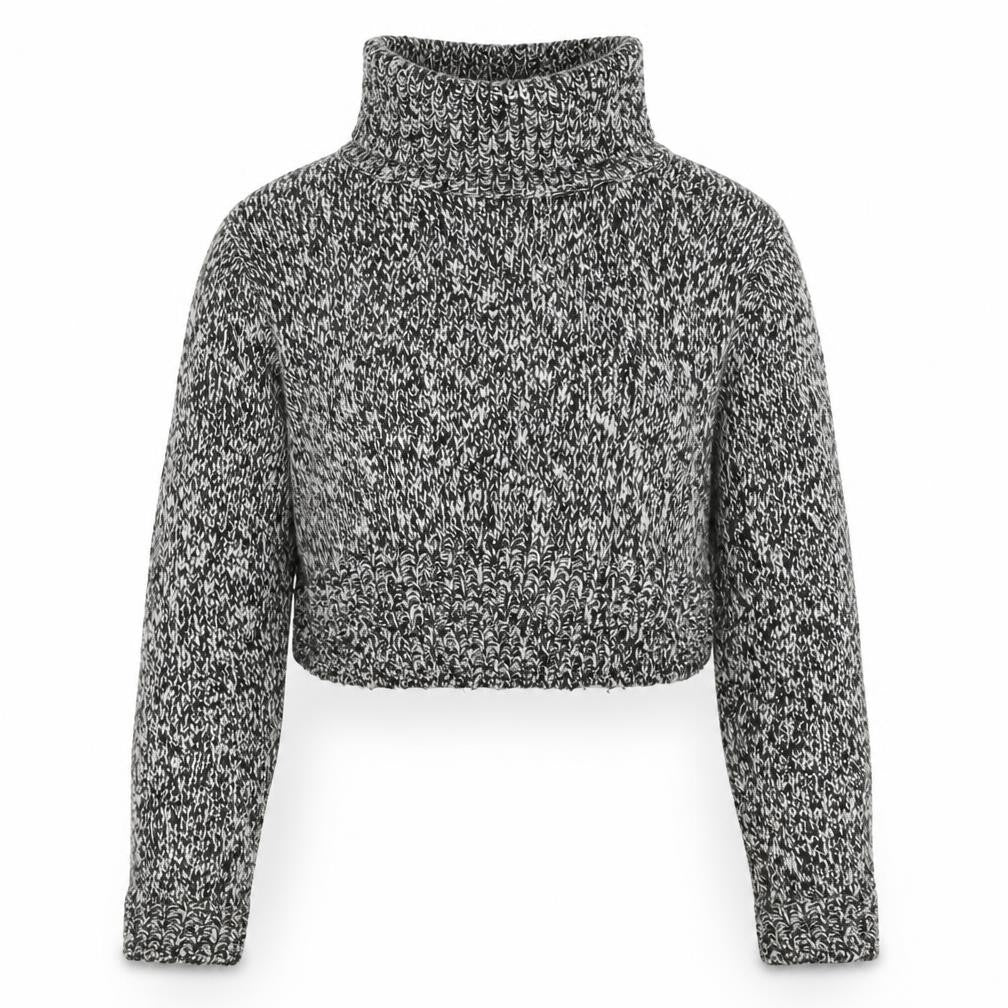H&M Womens Black  Knit Pullover Jumper Size S