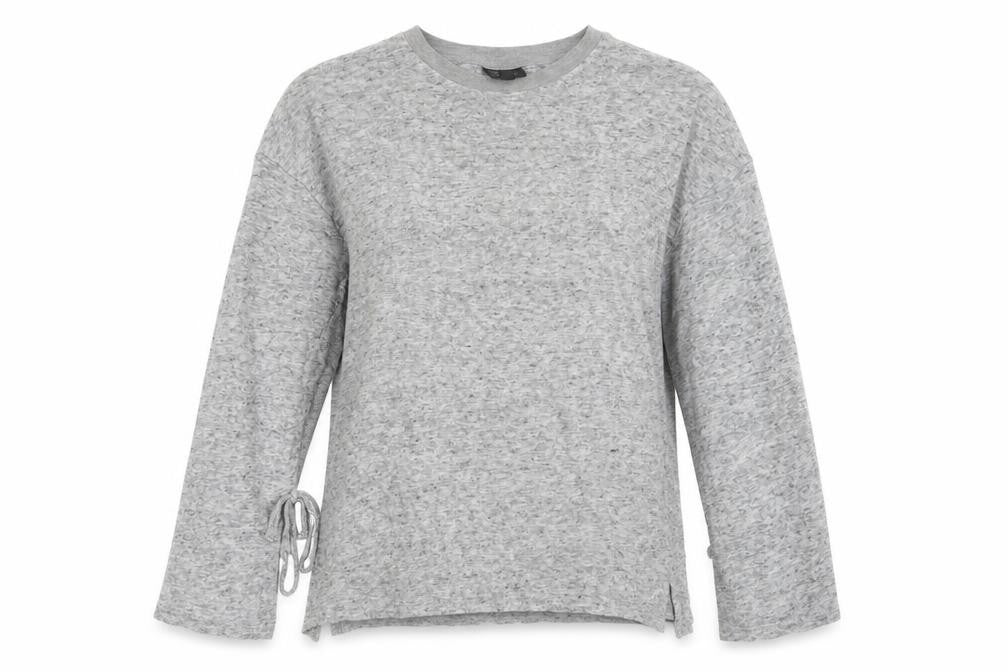 Topshop Womens Grey  Knit Pullover Jumper Size 12