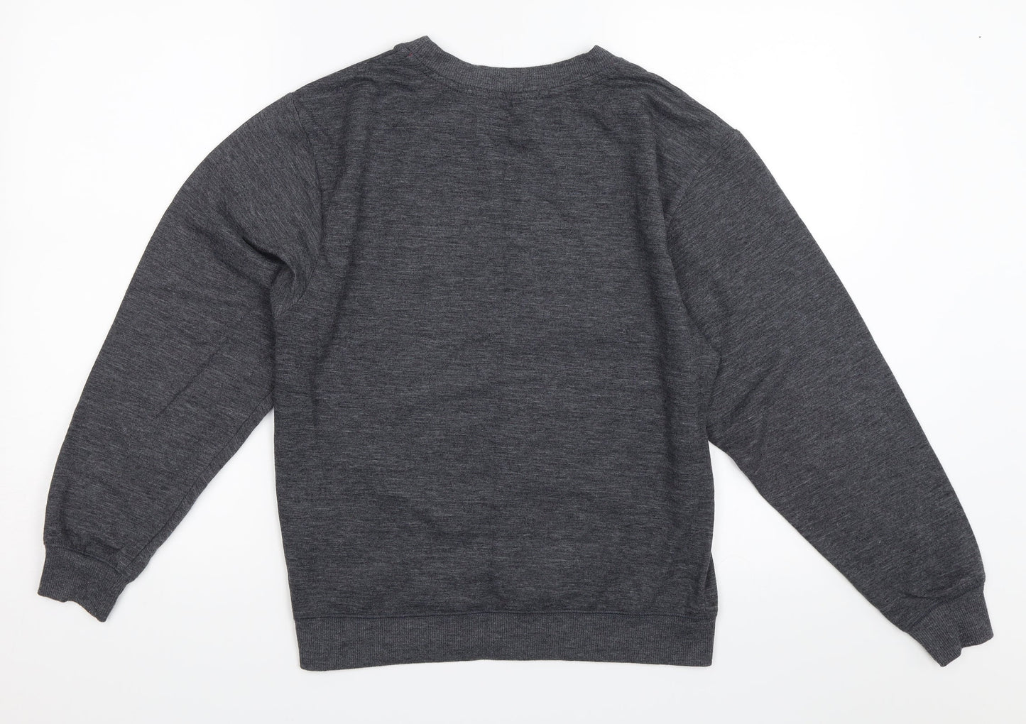 New Look Womens Grey   Pullover Sweatshirt Size 8