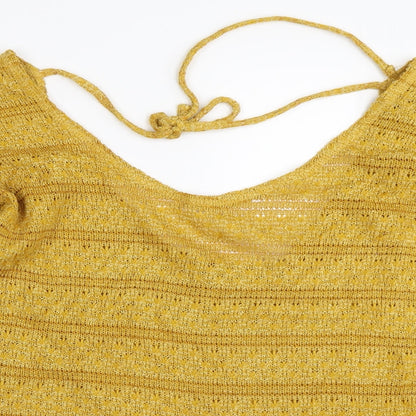 Preloved NEXT Womens Yellow   Pullover Jumper Size 10 - Detail