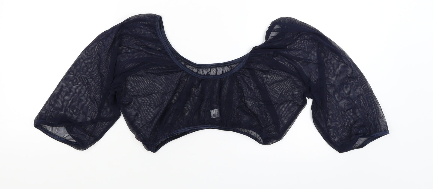 Preworn Womens Blue   Cropped Tank Size 30