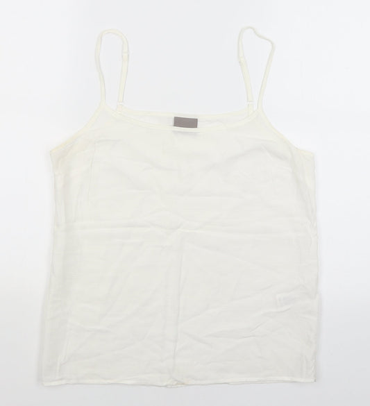 VERO MODA Womens White   Camisole Tank Size M