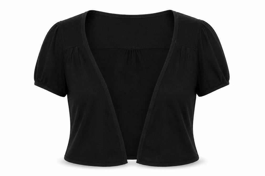 Marks & Spencer Womens Black   Wrap Jumper Size 14