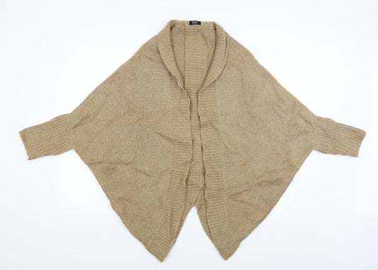 F&F Womens Brown   Cardigan Jumper Size 12