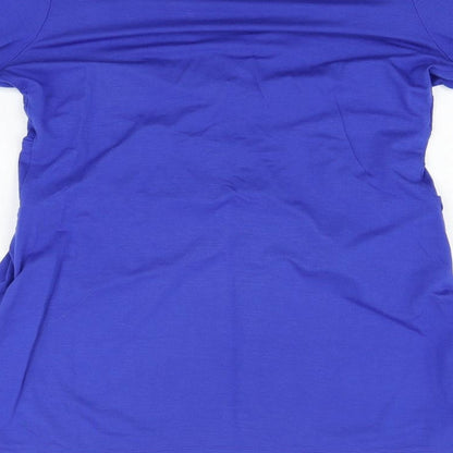 Preloved mingmgmgm Womens Blue   Basic Blouse Size L - Label