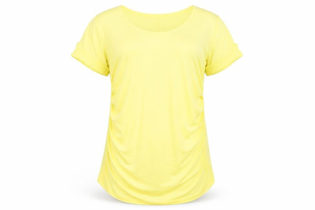 Preworn Womens Yellow   Basic Blouse Size M