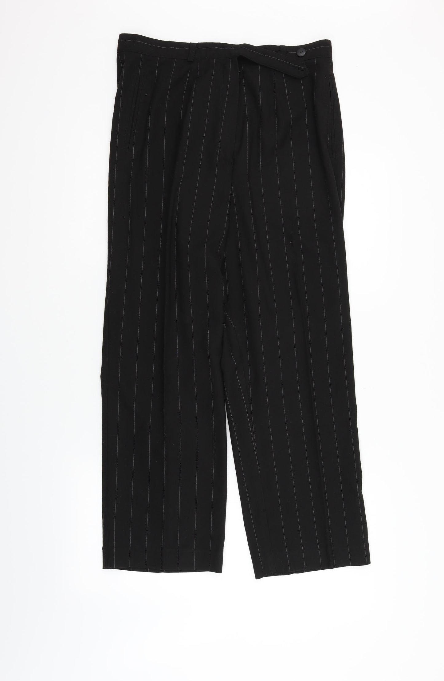 THE COLLECTION Womens Black   Trousers  Size 14 L28 in