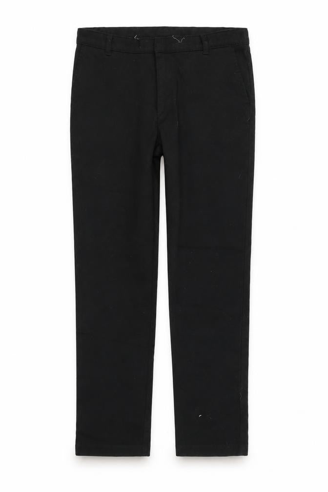 George Girls Black Ikat  Chino Trousers Size 12-13 Years