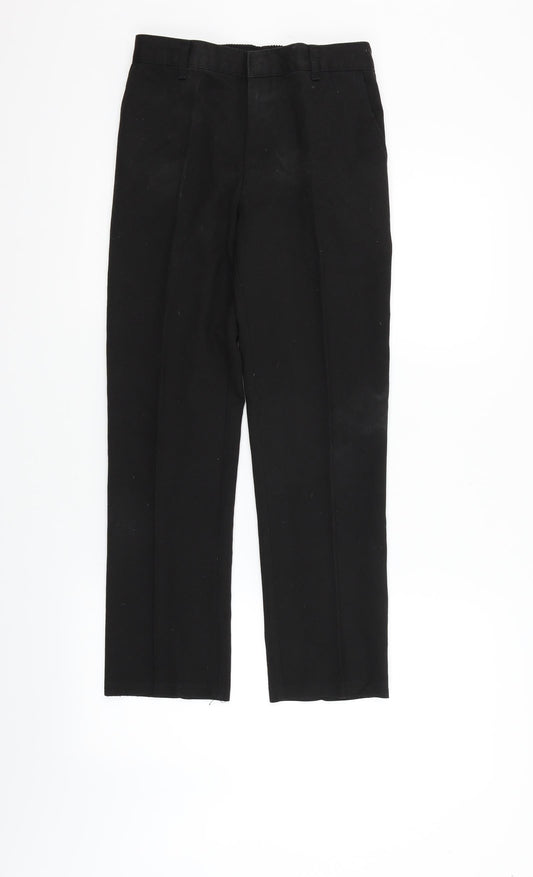 pep&co Girls Black   Chino Trousers Size 11-12 Years