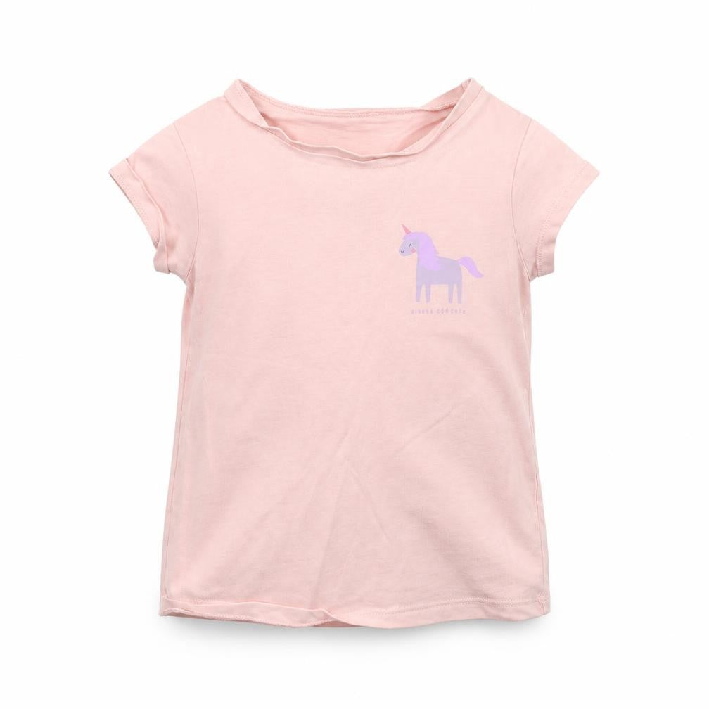 George Girls Pink   Basic T-Shirt Size 2-3 Years
