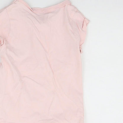 George Girls Pink   Basic T-Shirt Size 2-3 Years