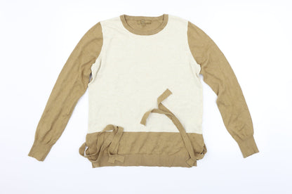 Next Womens Beige   Pullover Jumper Size 10