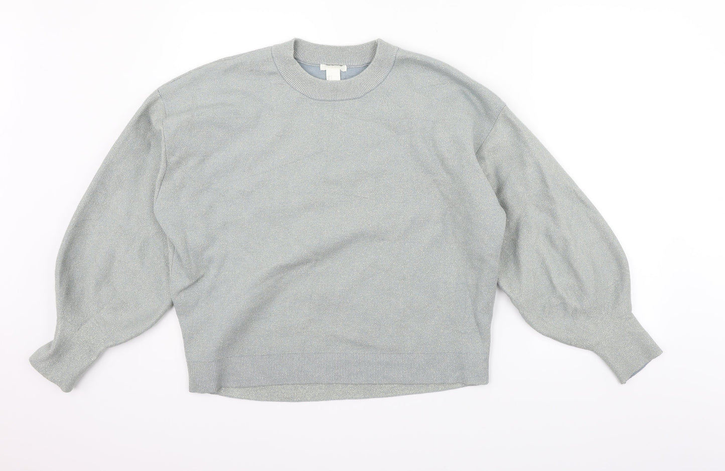 H&M Womens Green   Pullover Jumper Size S