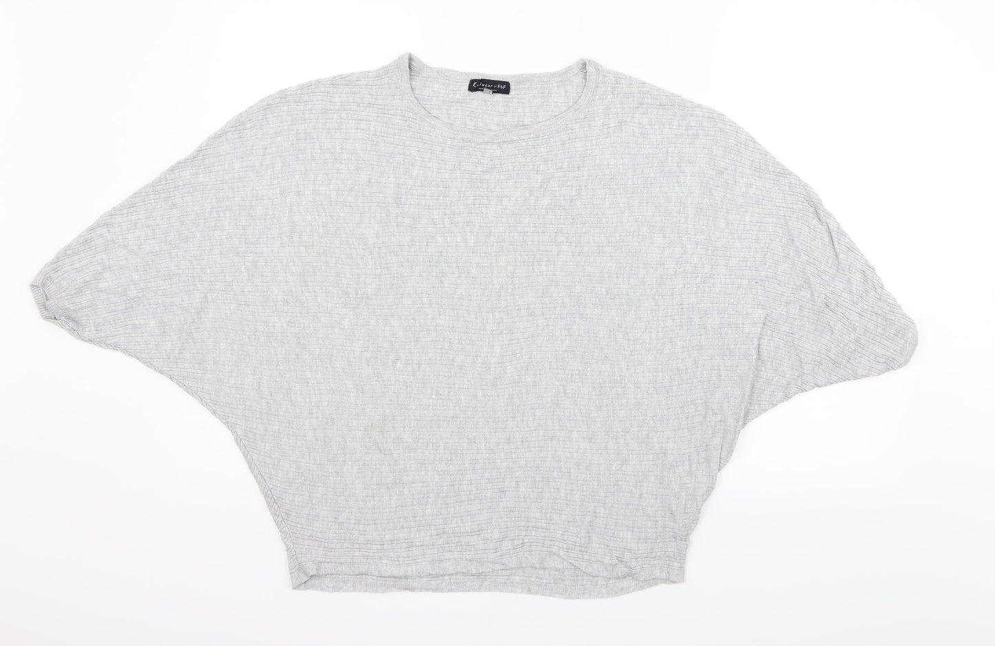 F&F Womens Grey   Pullover Jumper Size 8