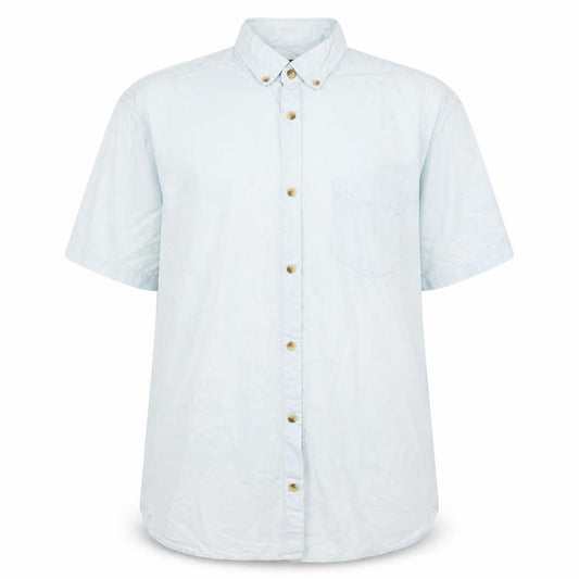 River Island Mens Blue    Button-Up Size L