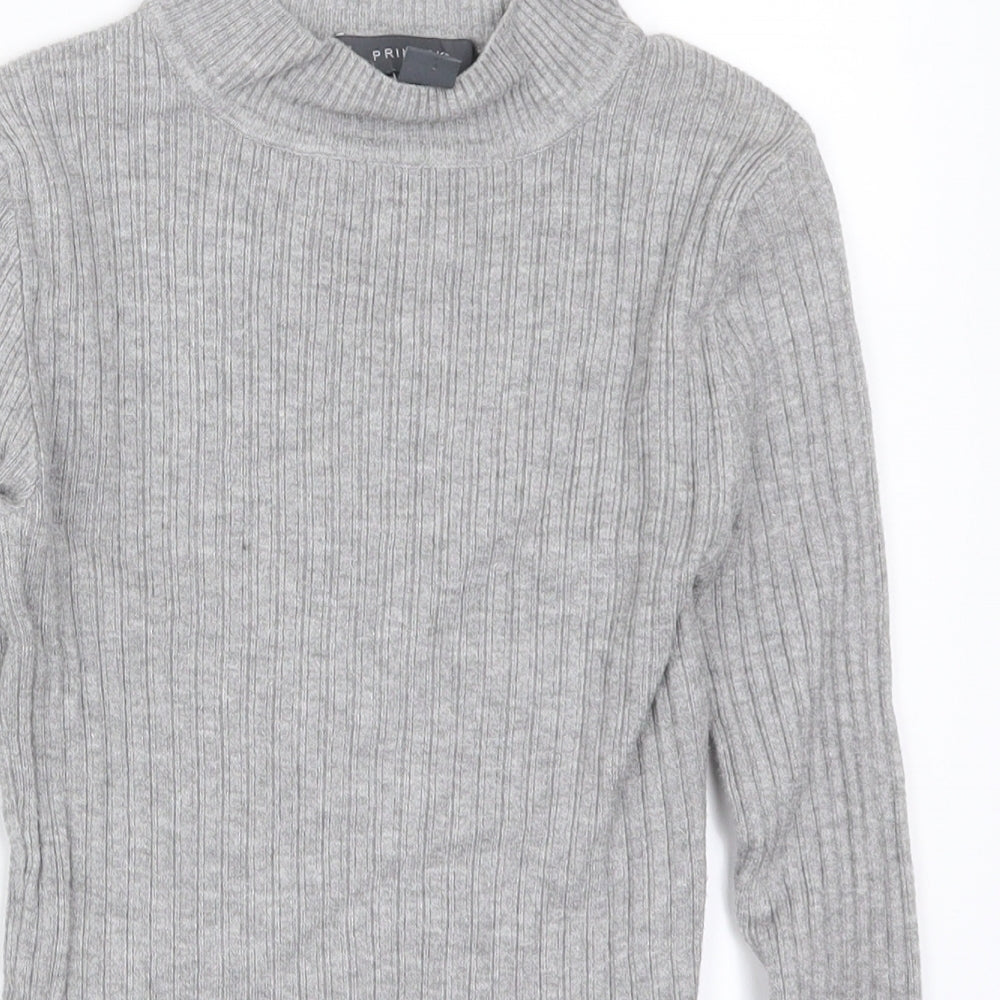 Primark Womens Grey   Pullover Jumper Size 6