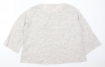 Tu Womens Grey   Pullover Jumper Size 12
