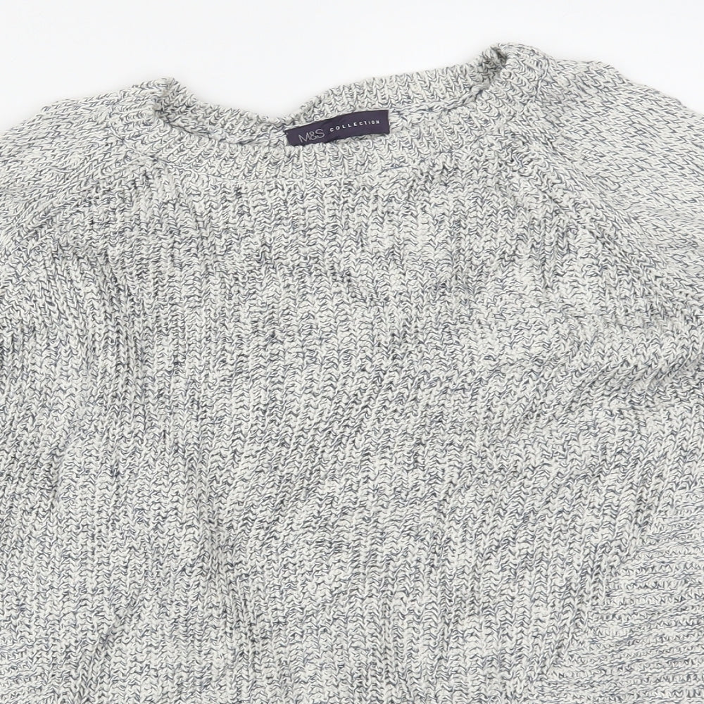 Marks and Spencer Womens Blue   Pullover Jumper Size 16