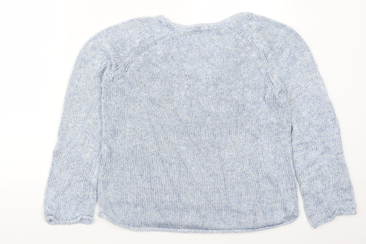 H&M Womens Blue   Pullover Jumper Size S