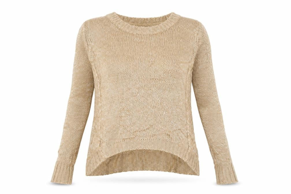 Dorothy Perkins Womens Brown  Knit Pullover Jumper Size S