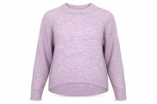 H&M Womens Purple  Knit Pullover Jumper Size S