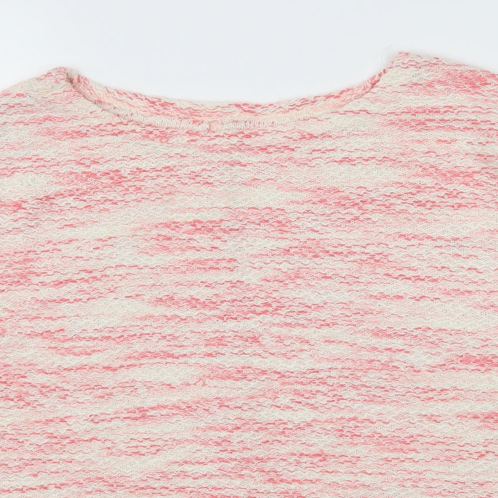 New Look Womens Pink  Knit Pullover Jumper Size M