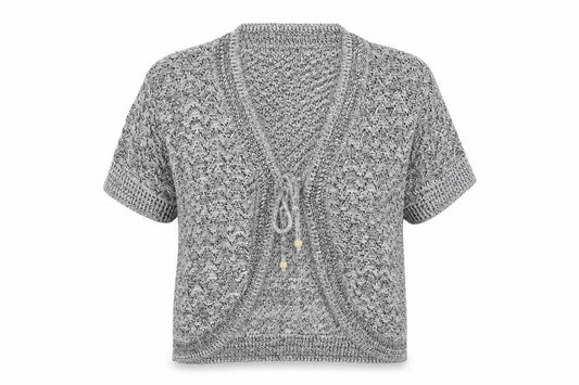 Glamour  Womens Grey   Cardigan Jumper Size M