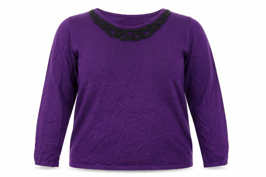 Marks & Spencer  Womens Purple   Pullover Jumper Size 14