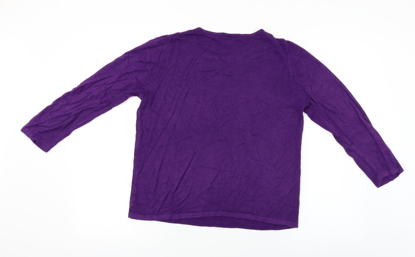 Marks and Spencer  Womens Purple   Pullover Jumper Size 14
