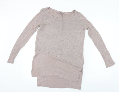 Preloved NEXT  Womens Beige   Pullover Jumper Size 10 - Front