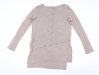 Preloved NEXT  Womens Beige   Pullover Jumper Size 10 - Back