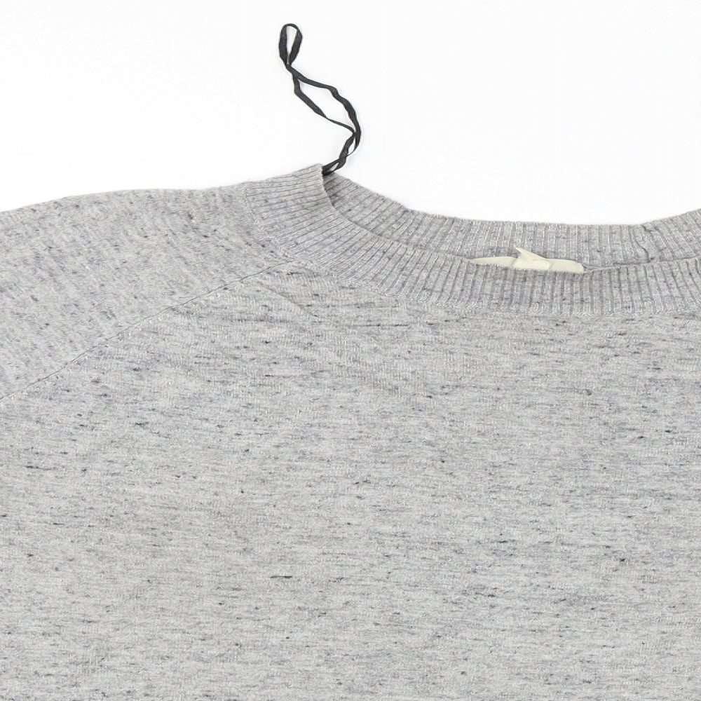 H&M  Womens Grey   Pullover Jumper Size M