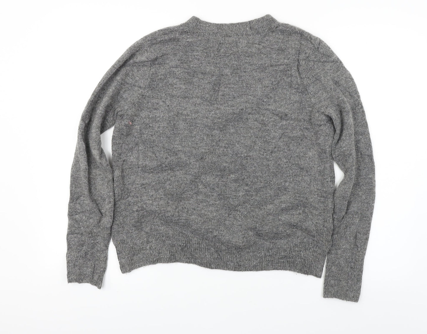 H&M  Womens Grey   Pullover Jumper Size XS