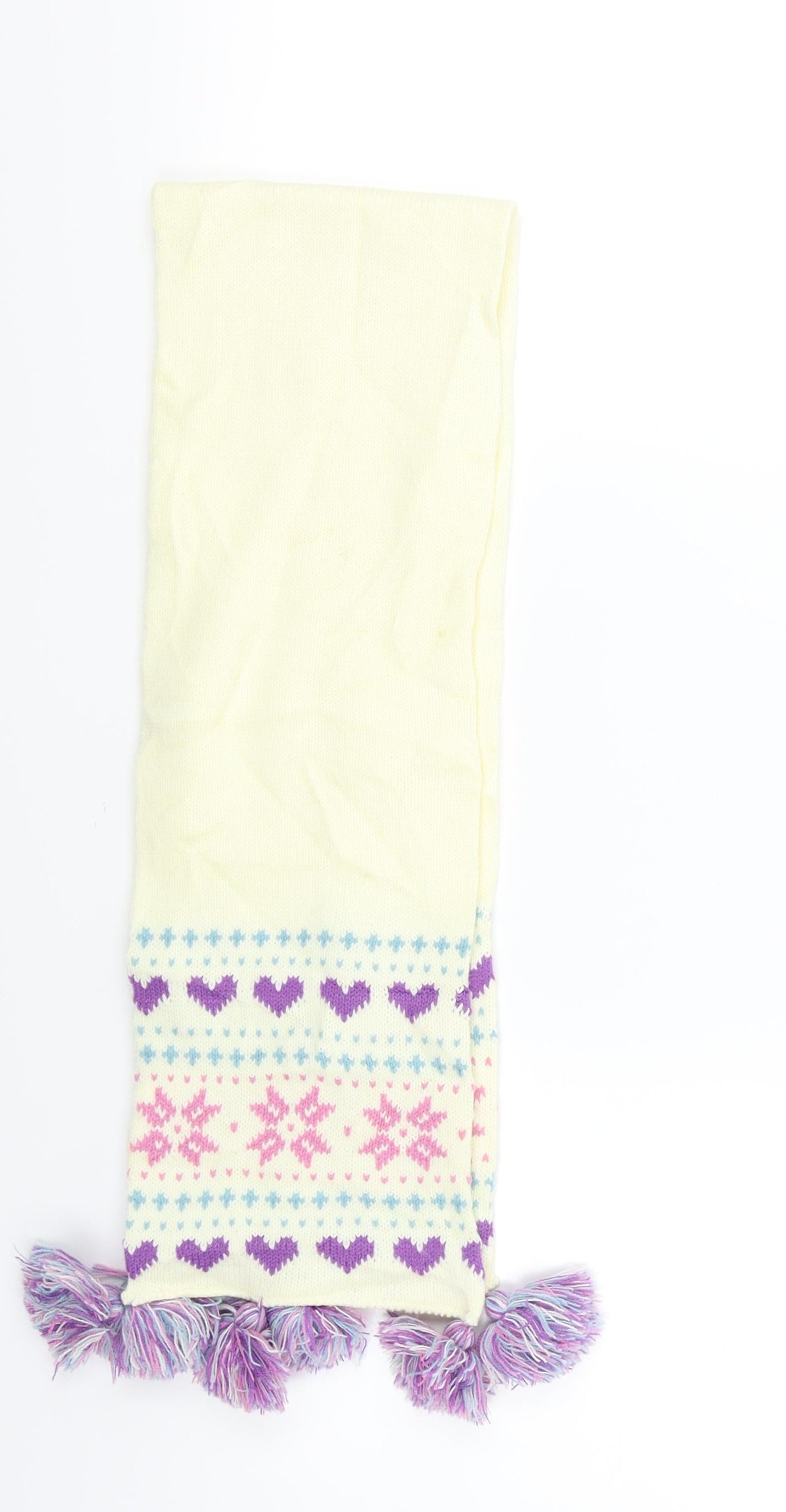 John Lewis Girls Multicoloured Geometric  Scarf Scarves & Wraps One Size