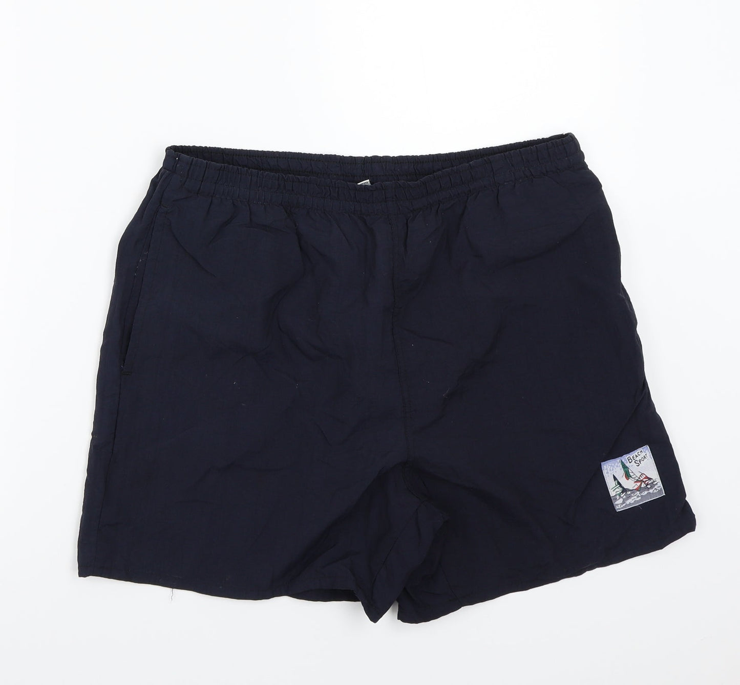 Rm Womens Black   Bermuda Shorts Size L
