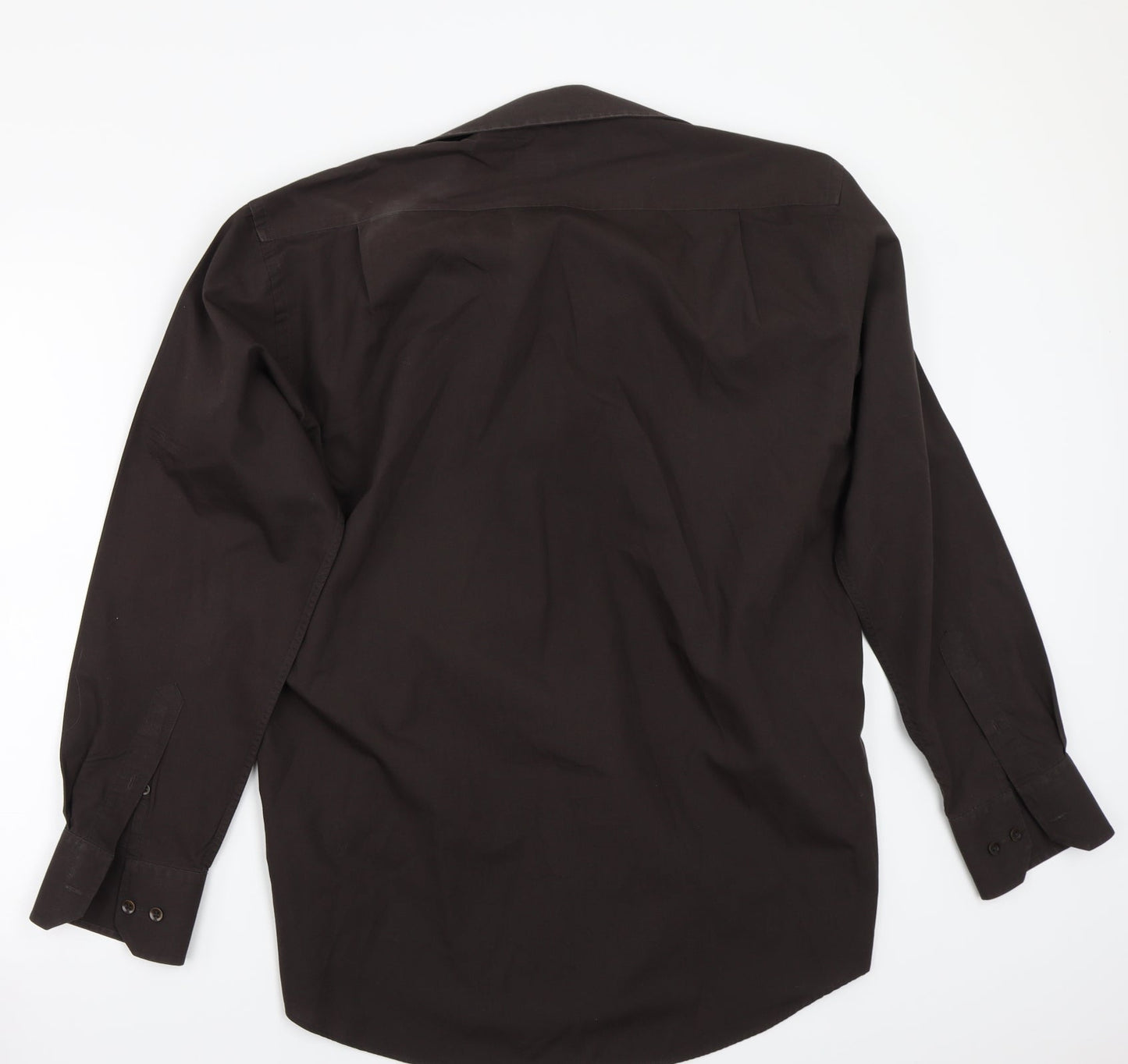 Cedar Wood State Mens Brown    Button-Up Size 17