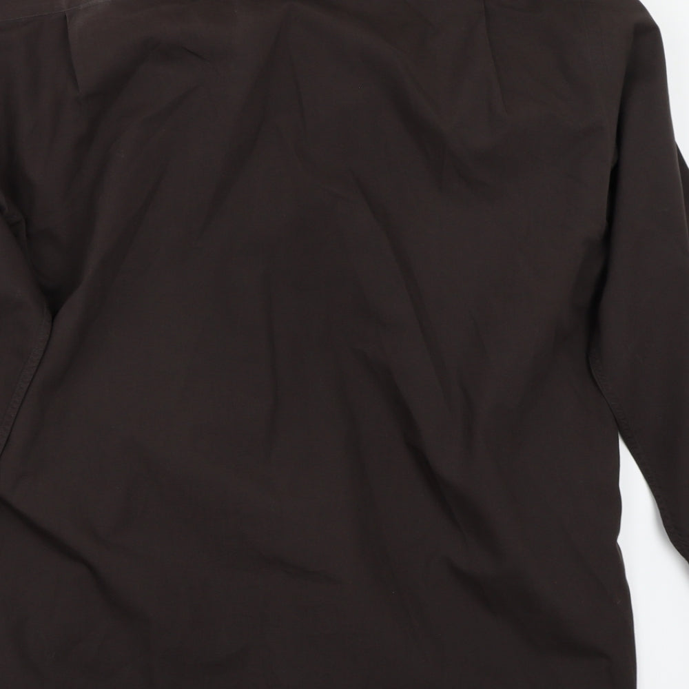 Cedar Wood State Mens Brown    Button-Up Size 17