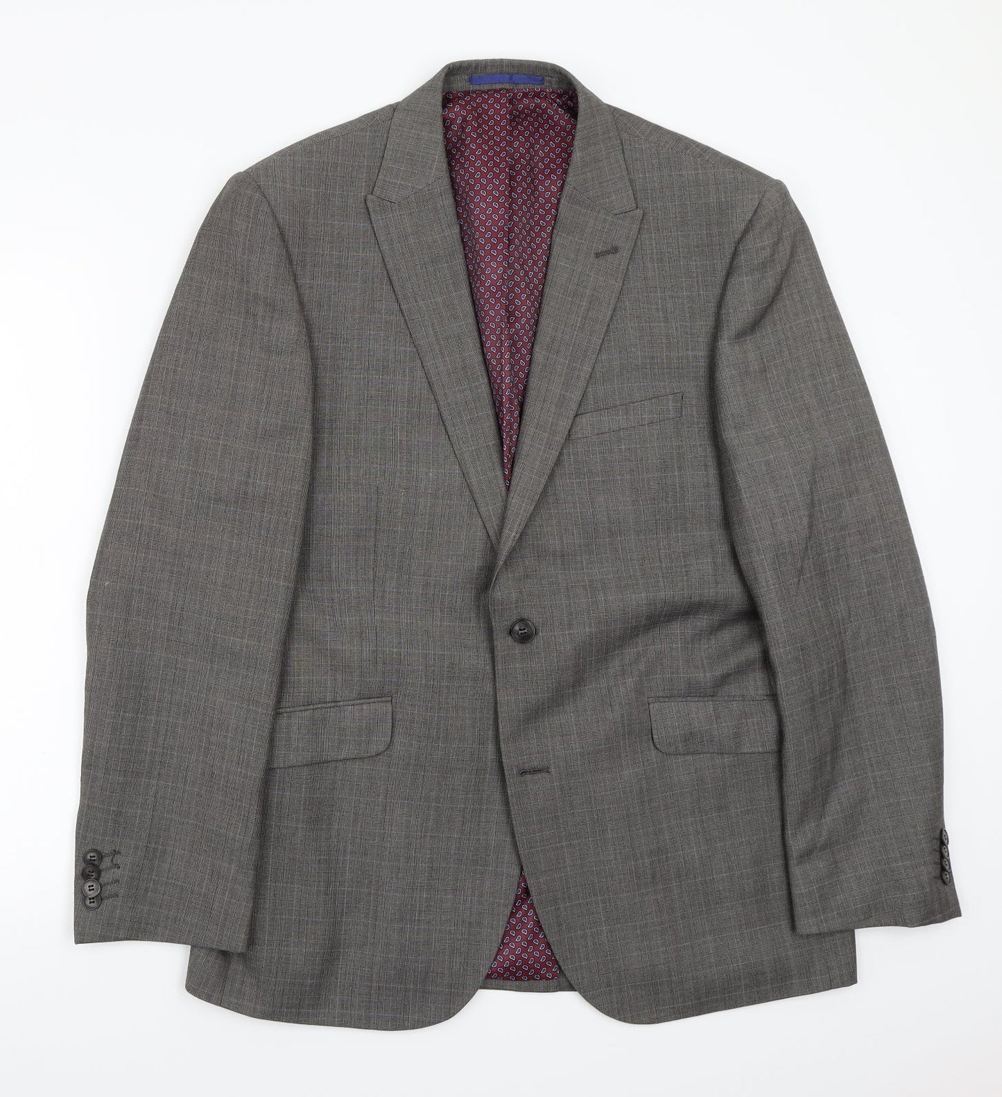 Taylor & Wright Mens Grey   Jacket Suit Jacket Size 40