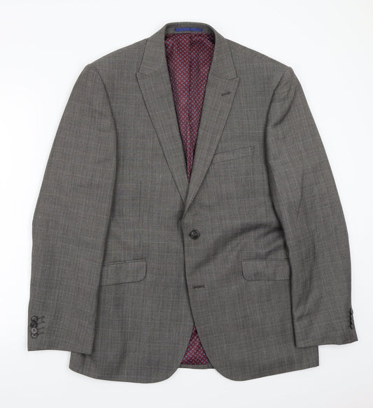 Taylor & Wright Mens Grey   Jacket Suit Jacket Size 40