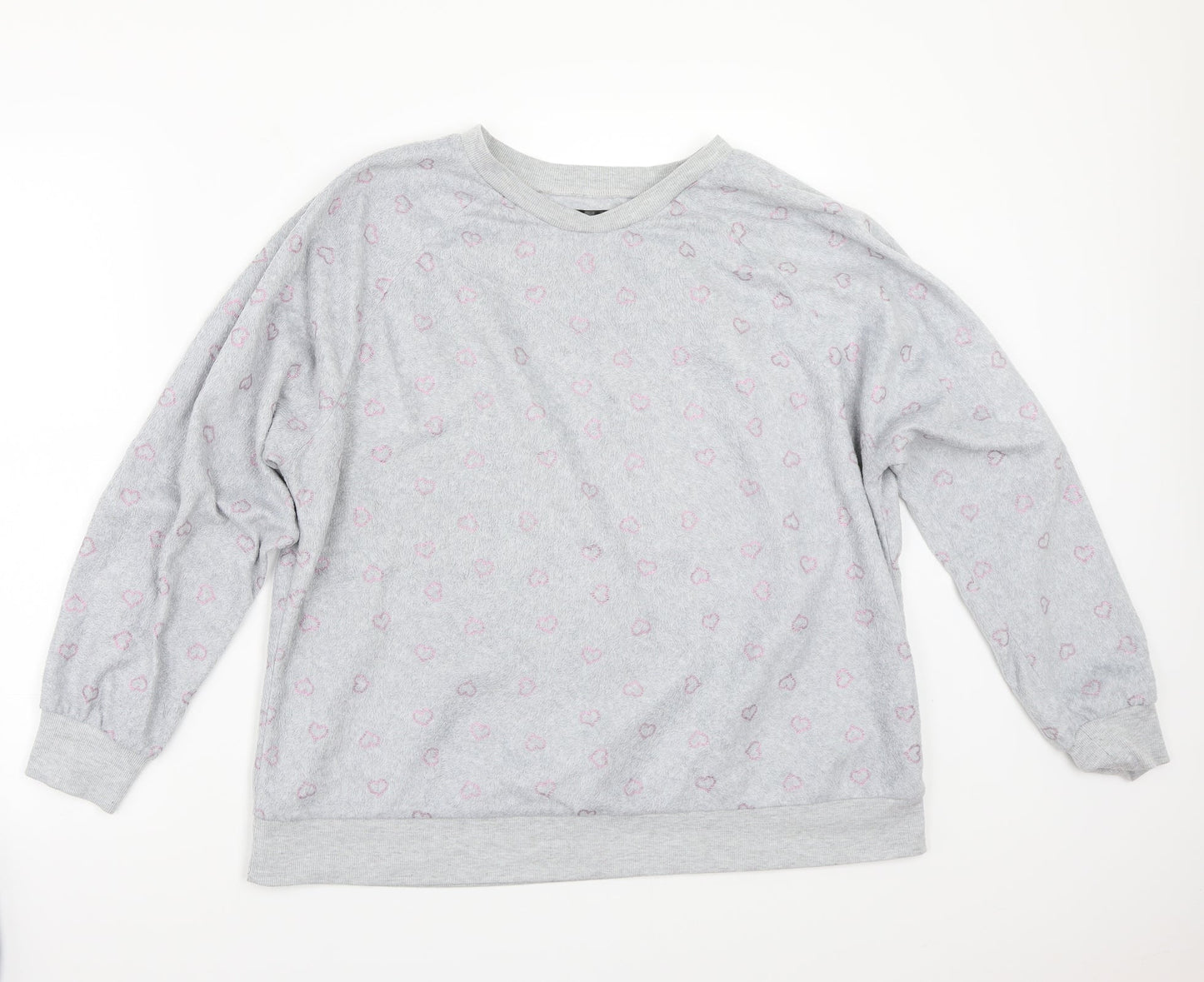 F&F Womens Grey   Pullover Jumper Size L
