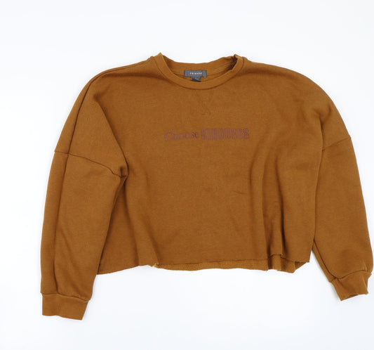 Primark Womens Brown   Pullover Jumper Size L