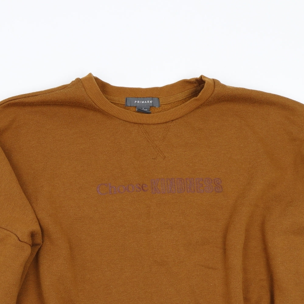 Primark Womens Brown   Pullover Jumper Size L
